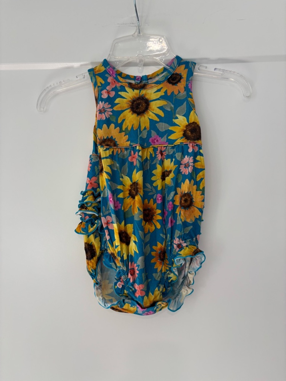 Little Sleepies Sunflower Fields Bubble Romper 6-12 months
